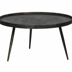 Ronde Bijzettafel Bounds 76cm - Zwart - Loft24.nl