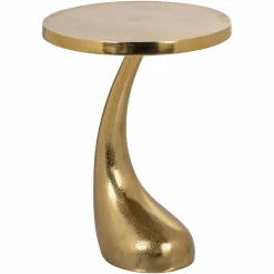 Ronde Bijzettafel Dolphin Ø45 cm - Goud - Loft24.nl