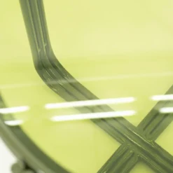 Ronde Bijzettafel Groovy Glas 43cm - Groen - Loft24.nl