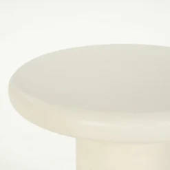 Ronde Bijzettafel Jade Magnesium oxide - 45 cm - Loft24.nl