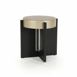 Ronde Bijzettafel Juliet 40cm - Beige - Loft24.nl