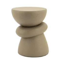 Ronde Bijzettafel Kerun 35cm - Bruin - Loft24.nl