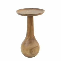 Ronde Bijzettafel Kiara Acaciahout - 35cm - Loft24.nl