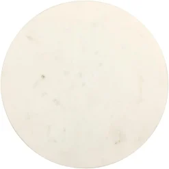 Ronde Bijzettafel Misty Marmer - Ø30 cm - Loft24.nl