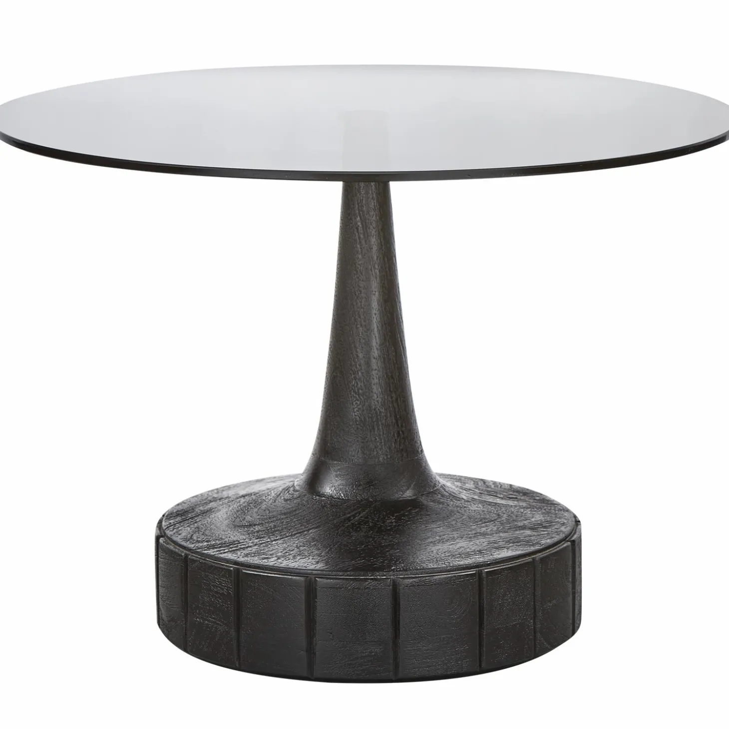 Ronde Bijzettafel Soya 60cm Zwart - Loft24.nl