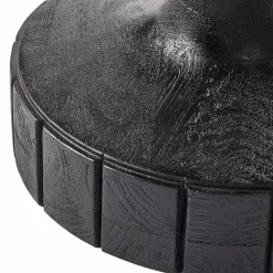 Ronde Bijzettafel Soya 60cm Zwart - Loft24.nl