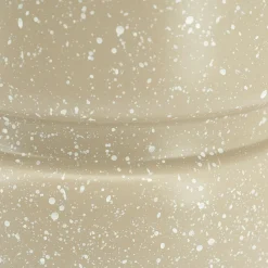 Ronde Bijzettafel Spatter 30cm - Taupe - Loft24.nl