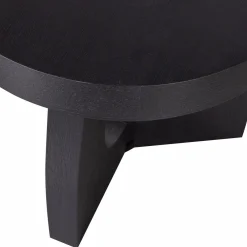 Ronde Bijzettafel Tala 45cm Zwart - Loft24.nl