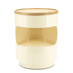 Ronde Bijzettafel Tondo 37cm - Beige - Loft24.nl
