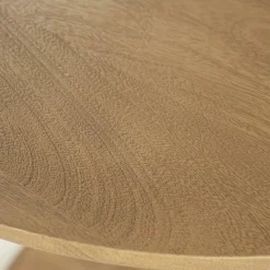 Ronde Bistrotafel Florent Mangohout 70cm - Naturel - Loft24.nl