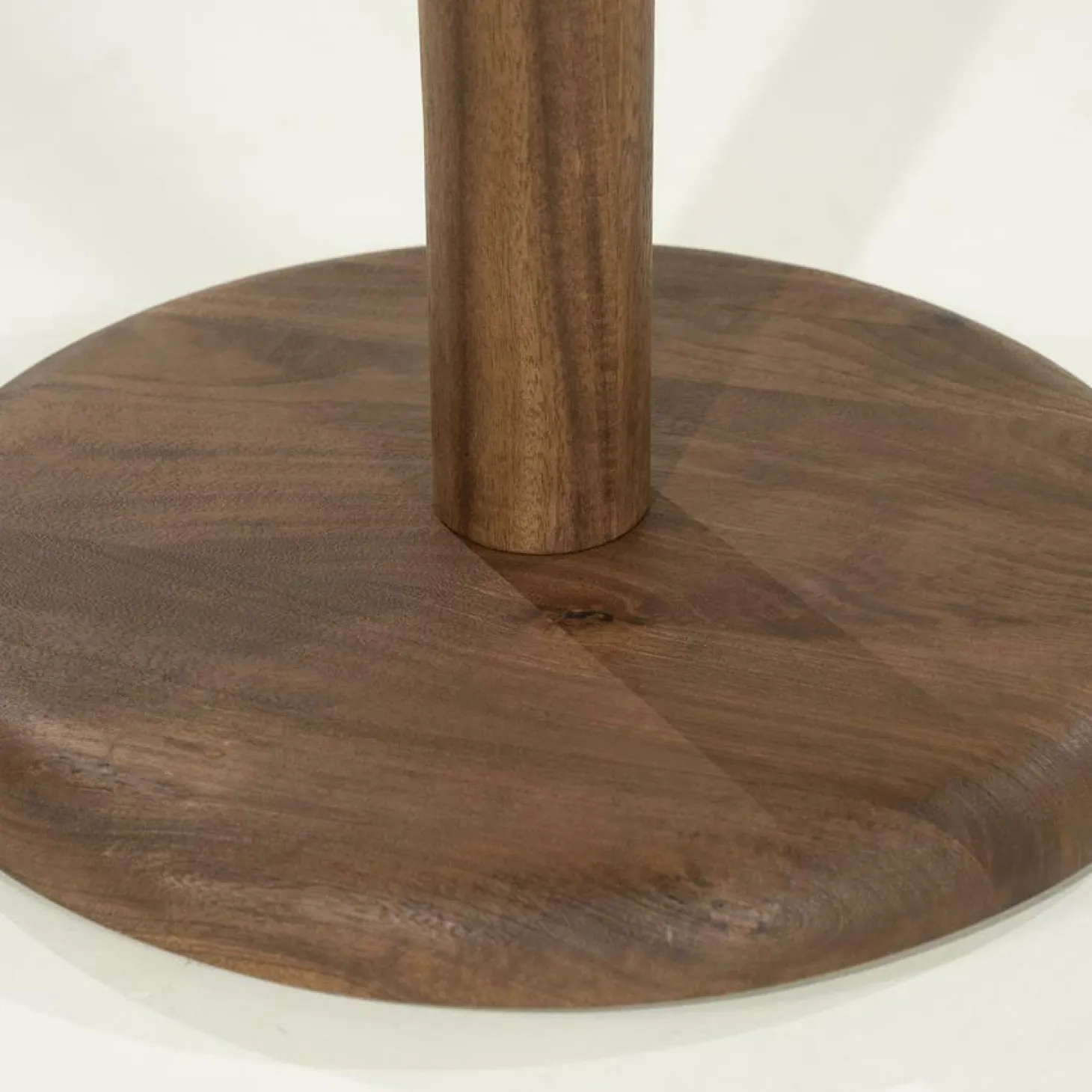 Ronde Bistrotafel Florent Mangohout 70cm - Lichtbruin - Loft24.nl