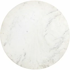 Ronde Bistrotafel Jagger Marmer Ø76 cm - Wit - Loft24.nl