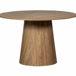 Ronde Eettafel Maan 120cm, kleur Walnoot - Loft24.nl
