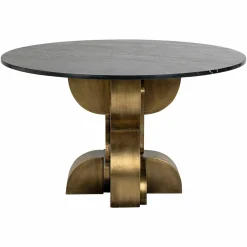 Ronde Eettafel Maddox - Ø130 cm - Marmer - Loft24.nl