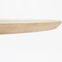Ronde Eettafel Nola Eikenhout 130 cm - Naturel - Loft24.nl