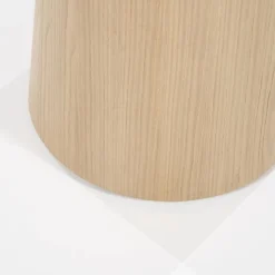 Ronde Eettafel Nola Eikenhout 130 cm - Naturel - Loft24.nl