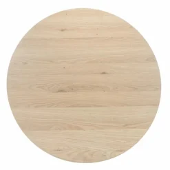 Ronde Eettafel Nola Eikenhout 130 cm - Naturel - Loft24.nl