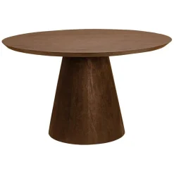 Ronde Eettafel Premana Mangohout Bruin - 130cm - Loft24.nl