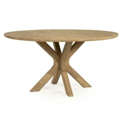 Ronde Eettafel Tycho Mangohout 150cm - Naturel - Loft24.nl