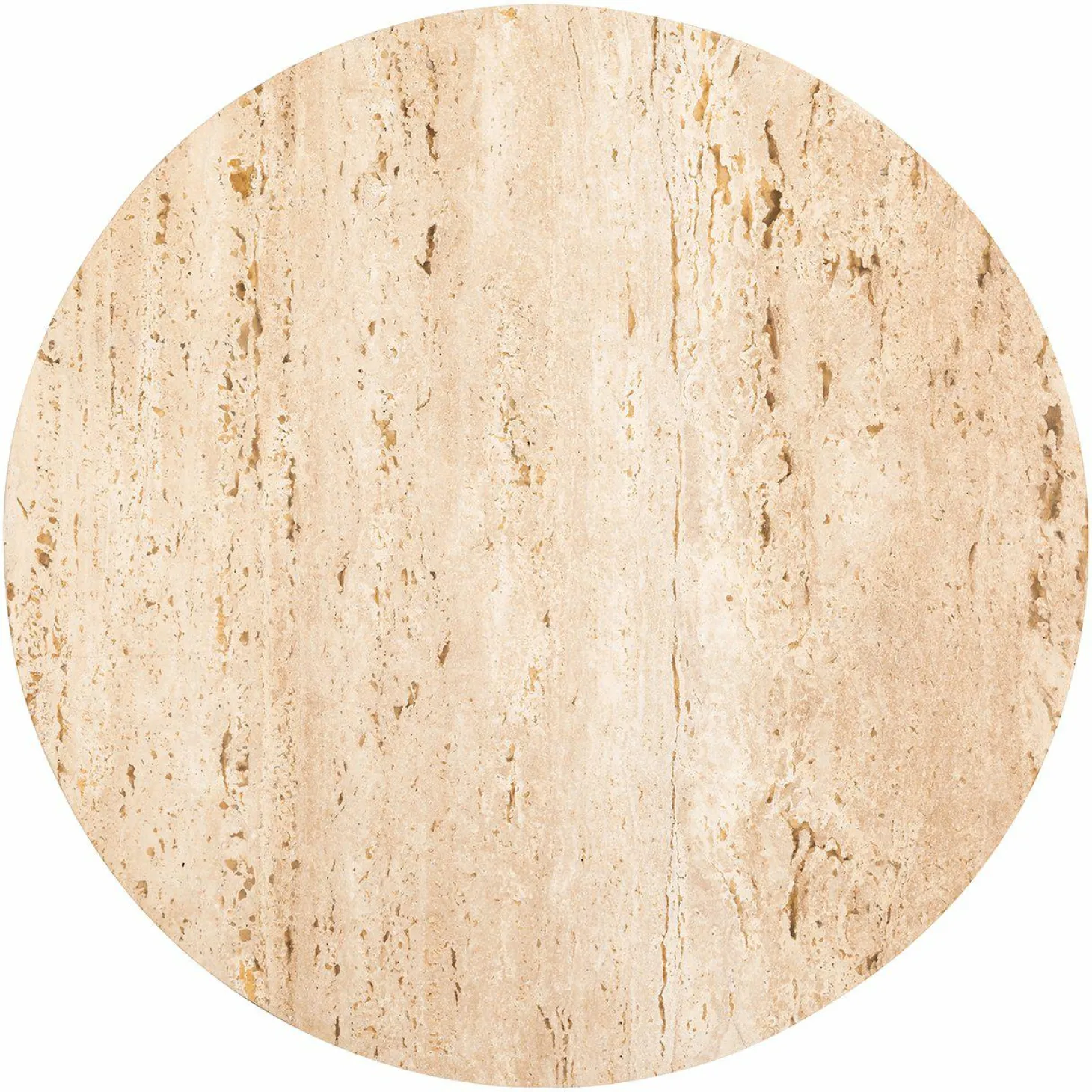 Ronde Salontafel Avalon Travertin - Set van 2 stuks - Loft24.nl