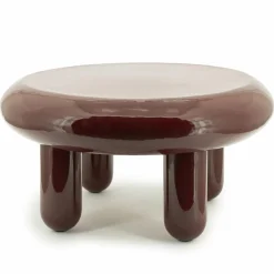 Ronde Salontafel Balloon 70cm - Burgundy - Loft24.nl