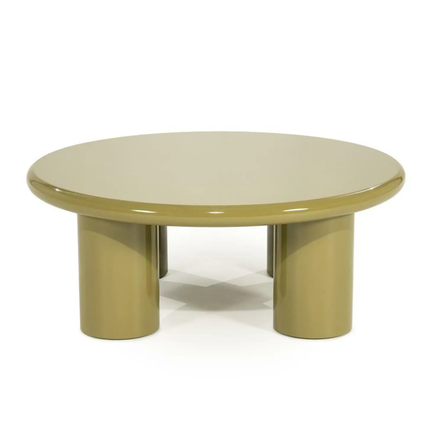 Ronde Salontafel Bloop 80cm - Groen - Loft24.nl