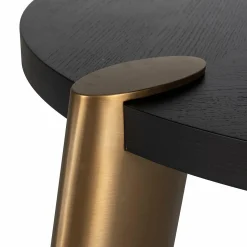 Ronde Salontafel Brody Set van 2 stuks - Zwart - Loft24.nl