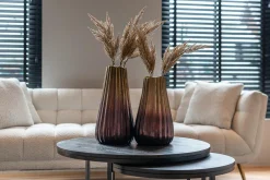 Ronde Salontafel Catana Set van 2 stuks - Zwart - Loft24.nl