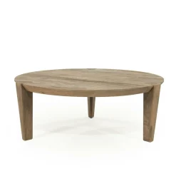 Ronde Salontafel Davina Mangohout - 80 cm - Loft24.nl