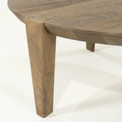 Ronde Salontafel Davina Mangohout - 80 cm - Loft24.nl
