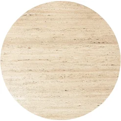 Ronde Salontafel Hampton Travertin - Ø90 cm - Loft24.nl