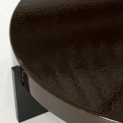 Ronde Salontafel Juliet 110cm - Bruin - Loft24.nl