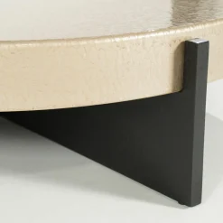 Ronde Salontafel Juliet 110cm - Beige - Loft24.nl