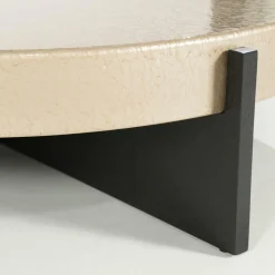 Ronde Salontafel Juliet 110cm - Beige - Loft24.nl