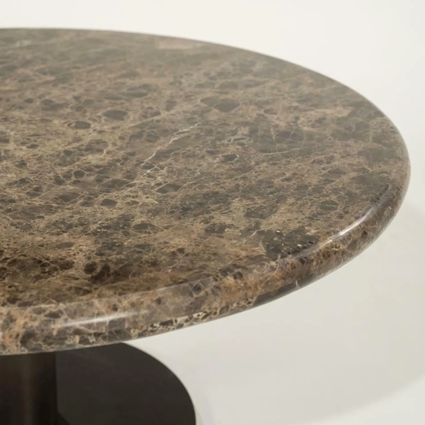 Ronde Salontafel Luigi Marmer 75cm - Loft24.nl