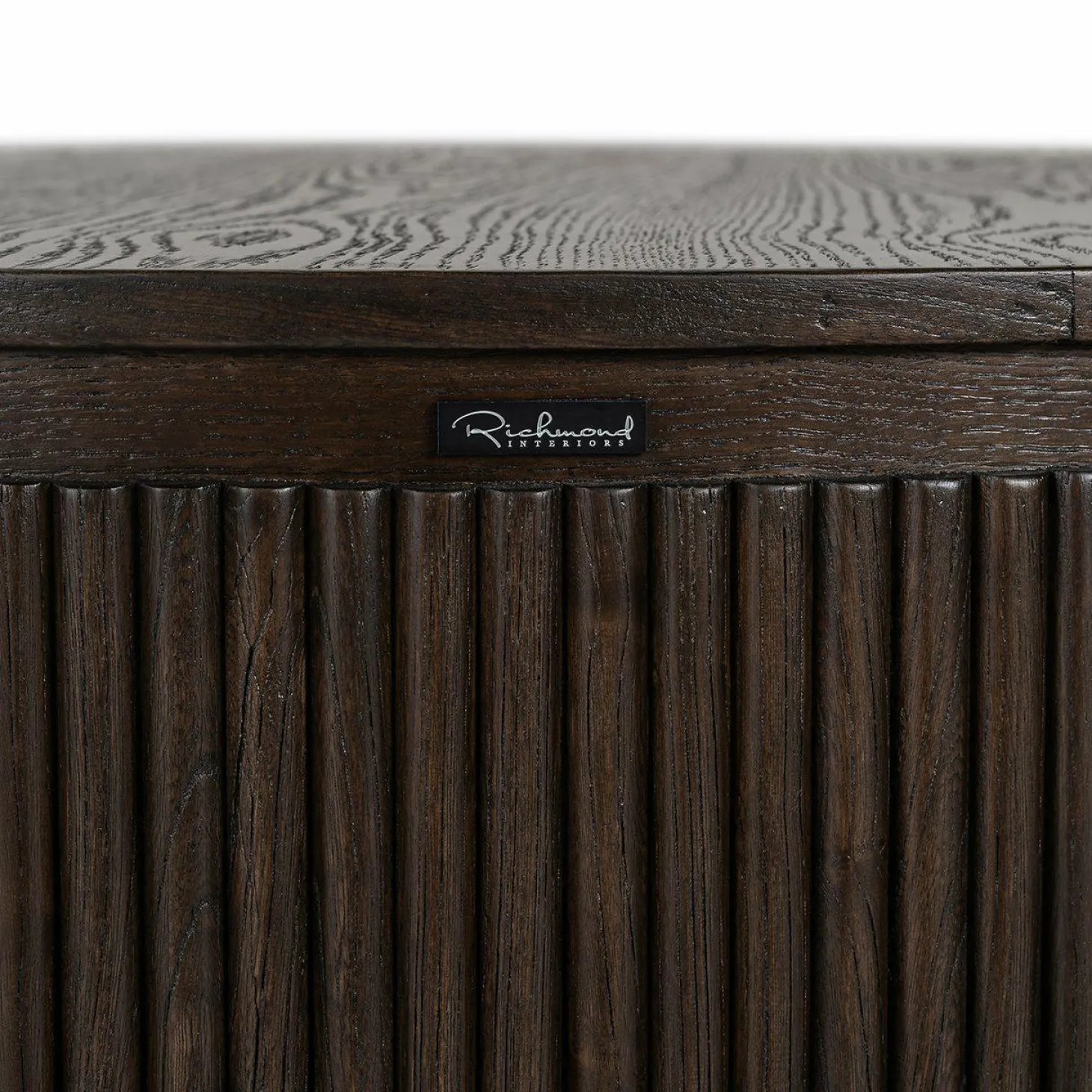 Ronde Salontafel Luxor Eiken Ø95 cm - Bruin - Loft24.nl