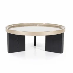 Ronde Salontafel Mayson 90cm - Beige - Loft24.nl