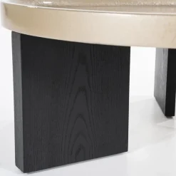 Ronde Salontafel Mayson 90cm - Beige - Loft24.nl