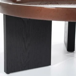 Ronde Salontafel Mayson 90cm - Rood - Loft24.nl