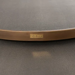 Salontafel Bloomingville Segrijn lederlook - Set van 2 stuks - Loft24.nl