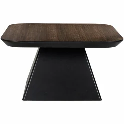 Salontafel Bonvoy Eiken 70 x 70 cm -Bruin - Loft24.nl