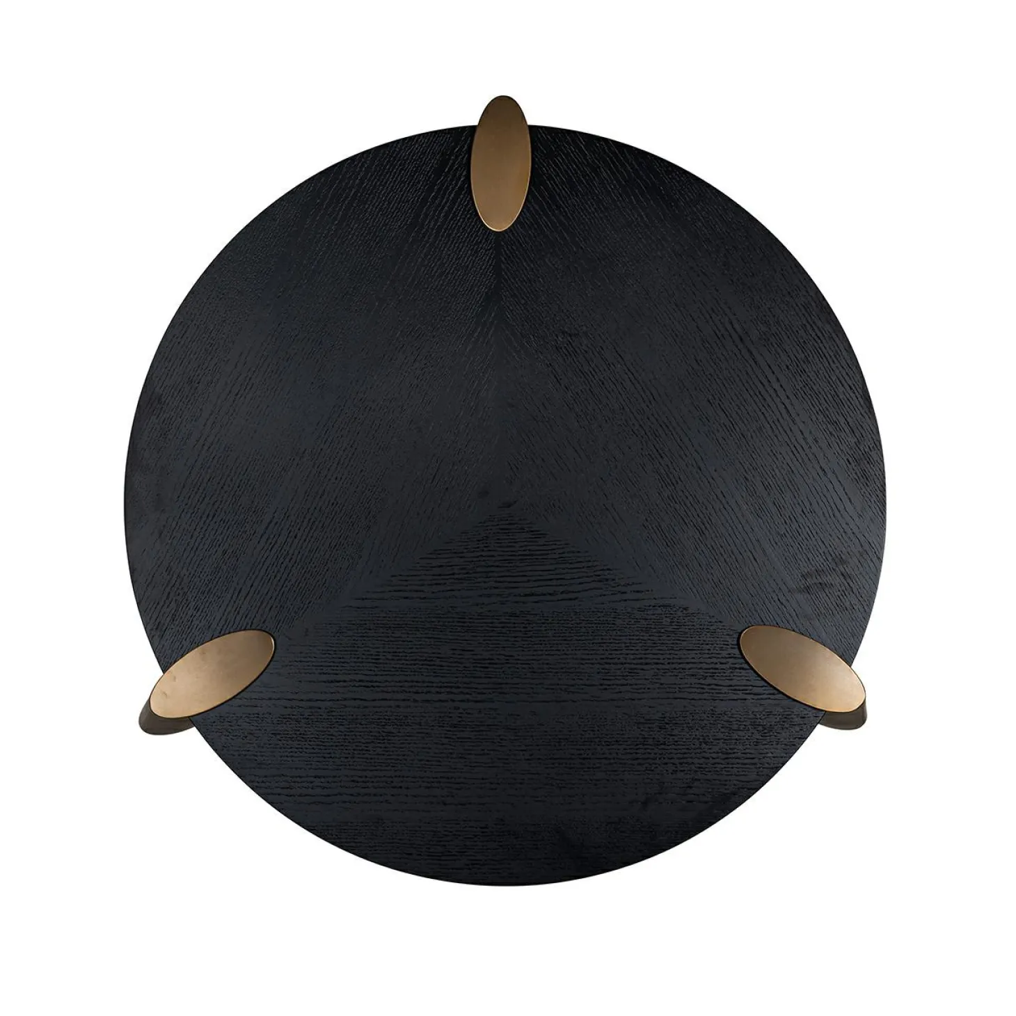 Salontafel Brody Ø117 cm - Zwart - Loft24.nl