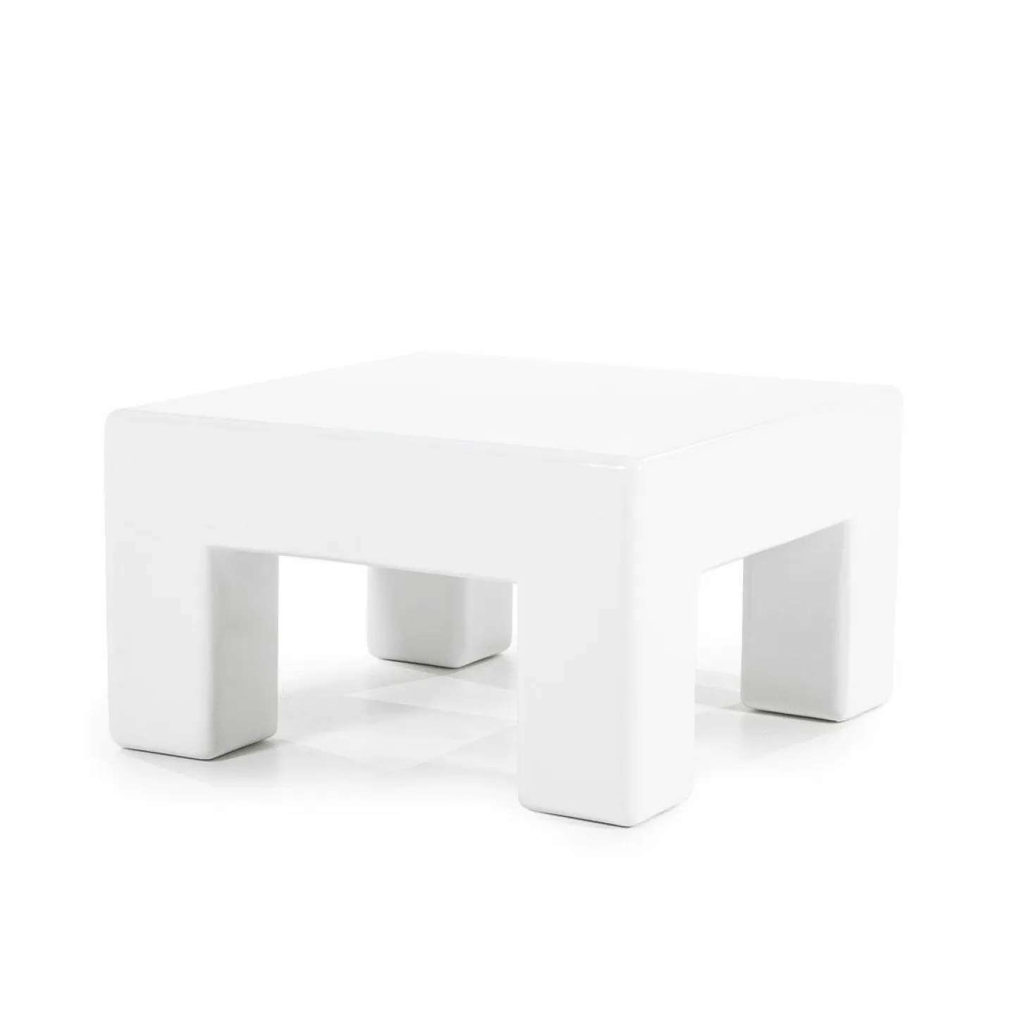 Salontafel Dew 70 x 70 cm - Wit - Loft24.nl