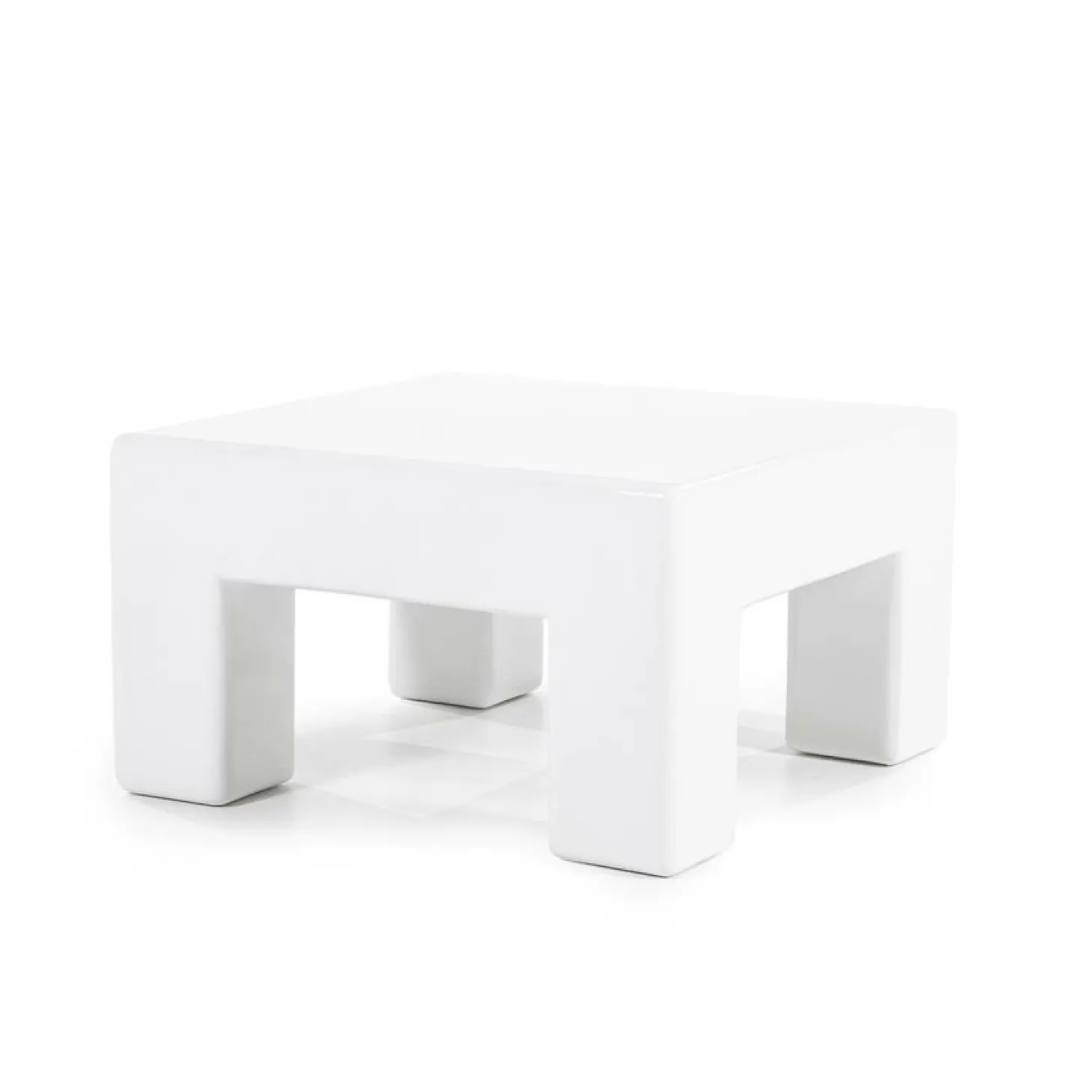 Salontafel Dew 70 x 70 cm - Wit - Loft24.nl