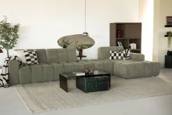 Salontafel Dice Marmer 60 x 60cm - Groen - Loft24.nl