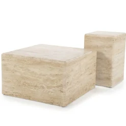 Salontafel Donta - Travertin - Loft24.nl