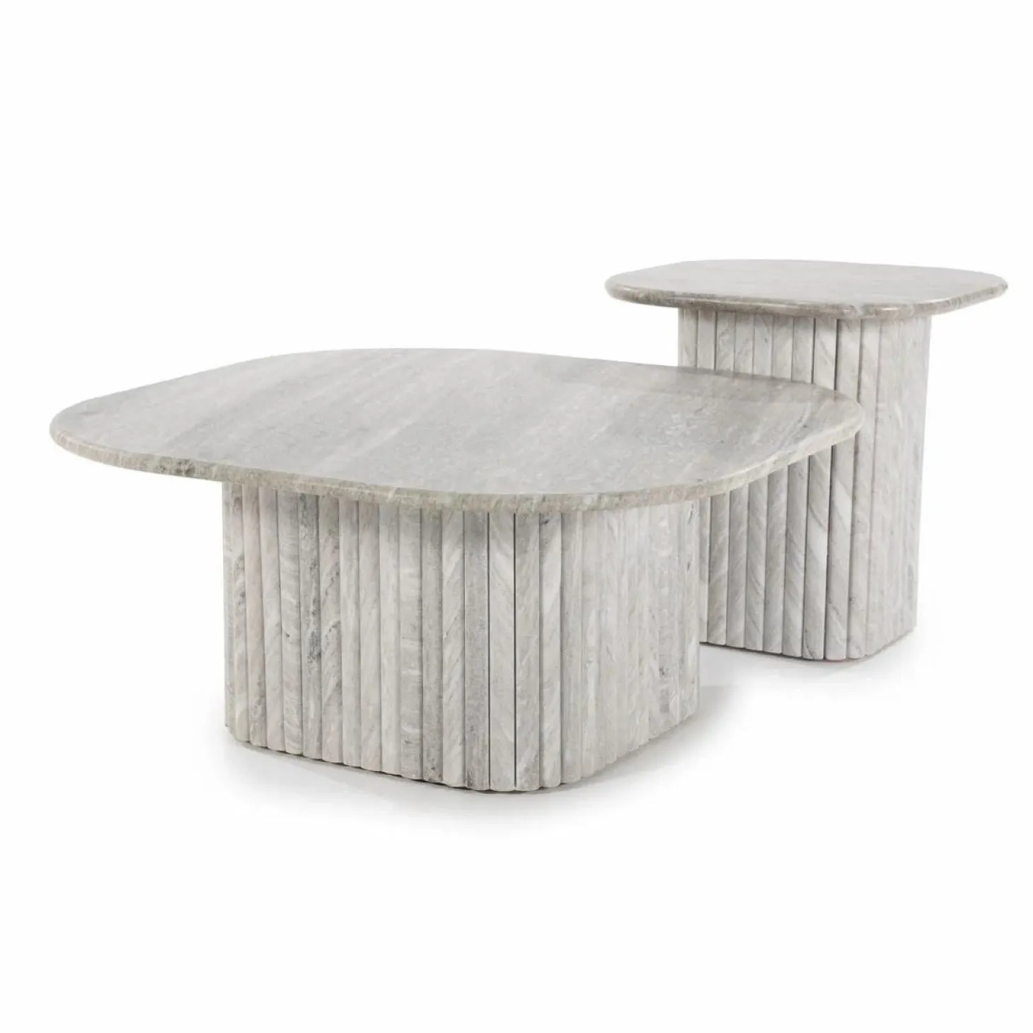 Salontafel Dorique Marmer - 80 x 80cm - Loft24.nl