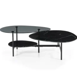 Salontafel Dylan Marmer - Zwart (showroom model) - Loft24.nl