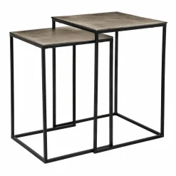 Salontafel Finn Set van 2 stuks - Champagne Gold - Loft24.nl