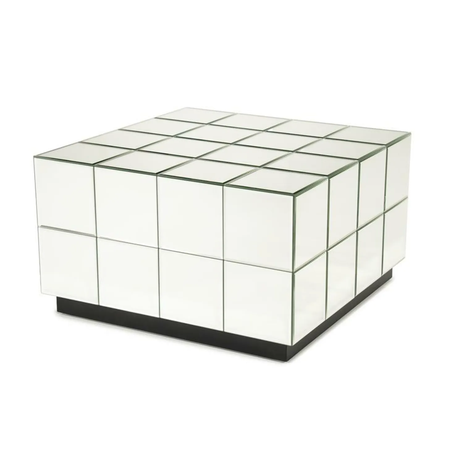 Salontafel Flectron Glas 60 x 60cm - Loft24.nl